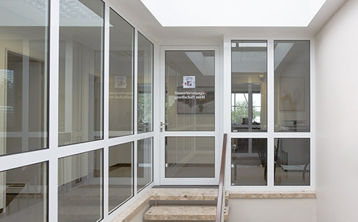 Eingangsbereich Standort Hamburg Nord